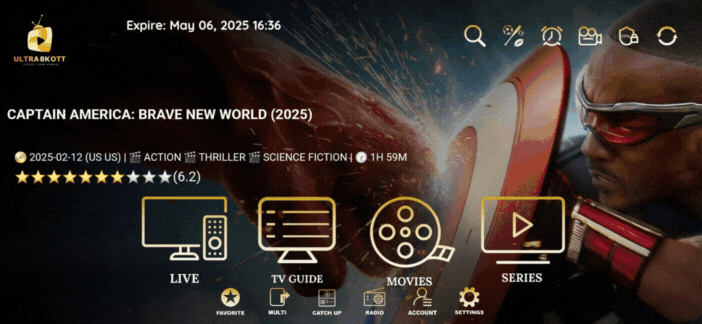 Ultra8kott Android app 353x472