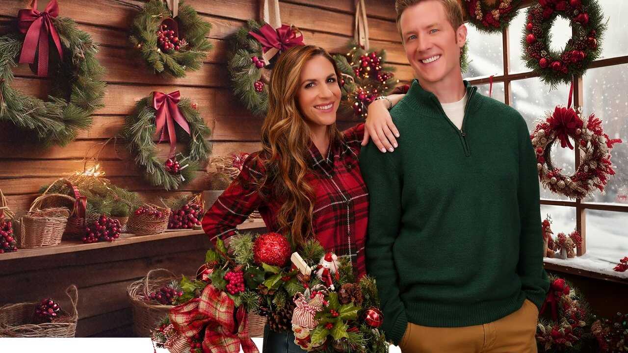 Christmas Wreaths and Ribbons 0