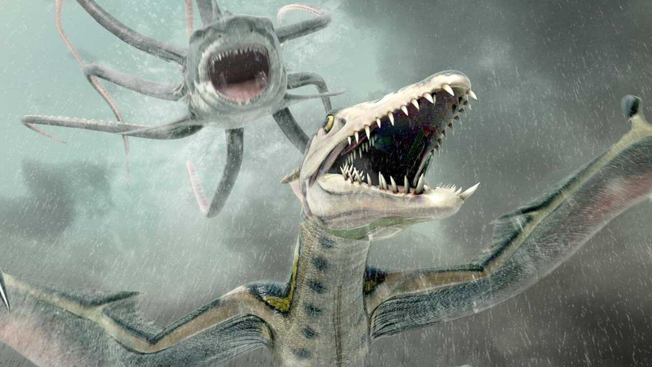 Sharktopus vs. Pteracuda 0