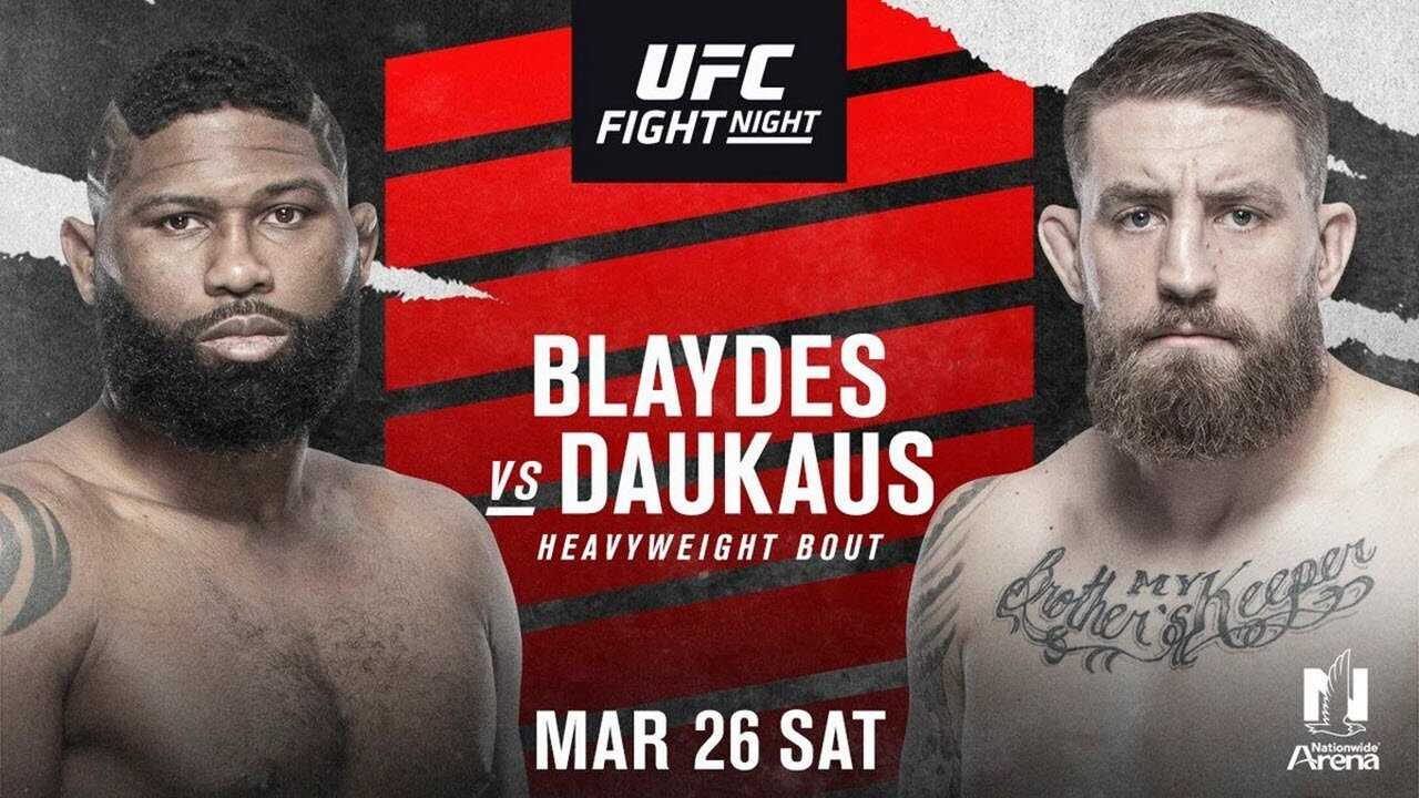 UFC Fight Night 205: Blaydes vs. Daukaus 0