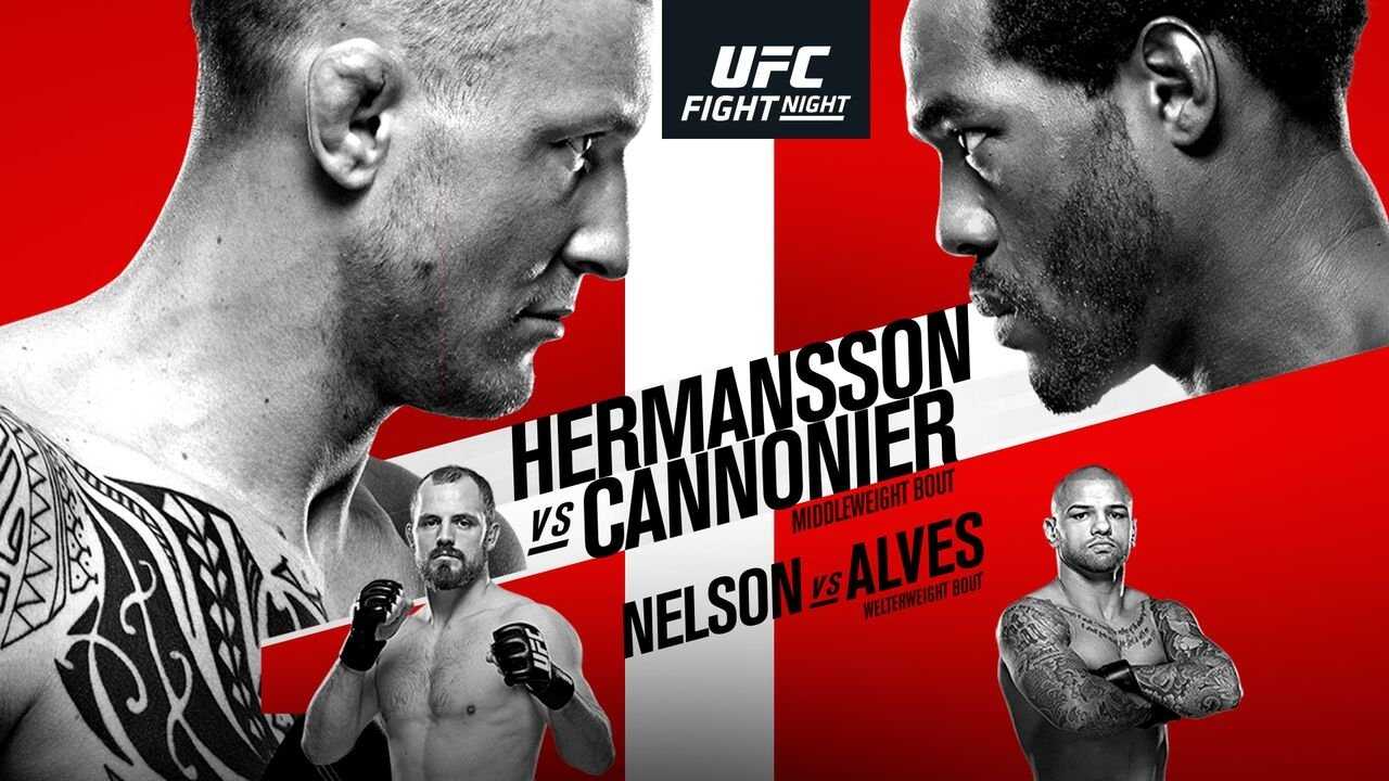 UFC Fight Night 160: Hermansson vs. Cannonier 0